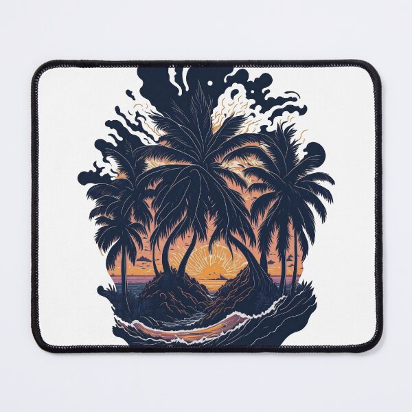 Item preview, Tropical sunset designed and sold by ArtCraftLab.