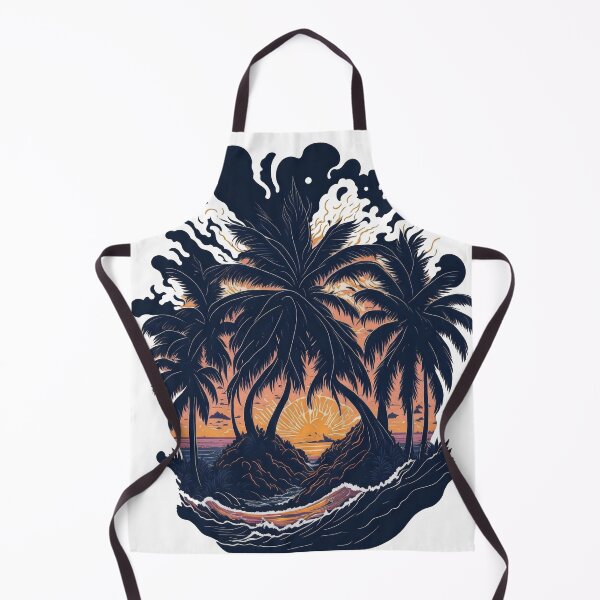 Item preview, Tropical sunset designed and sold by ArtCraftLab.