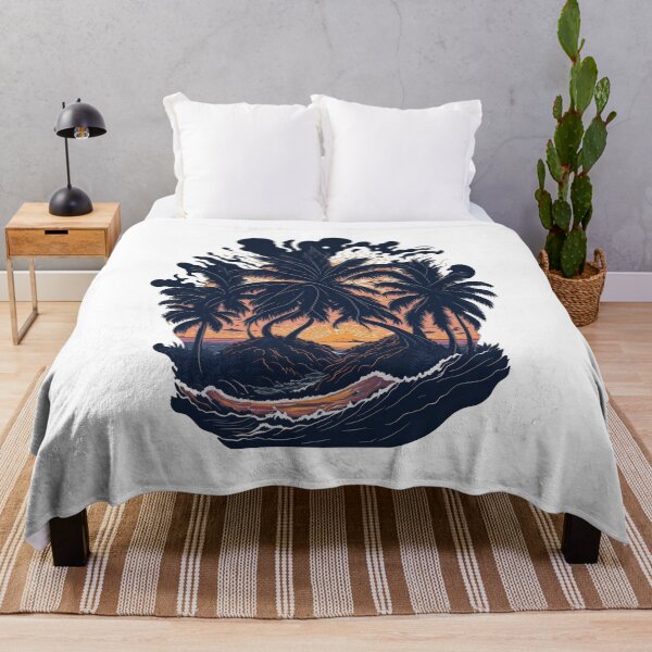 Item preview, Tropical sunset designed and sold by ArtCraftLab.