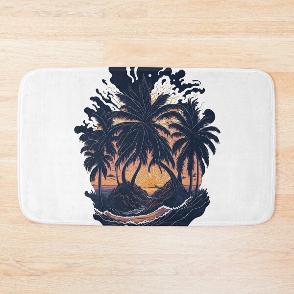 Item preview, Tropical sunset designed and sold by ArtCraftLab.