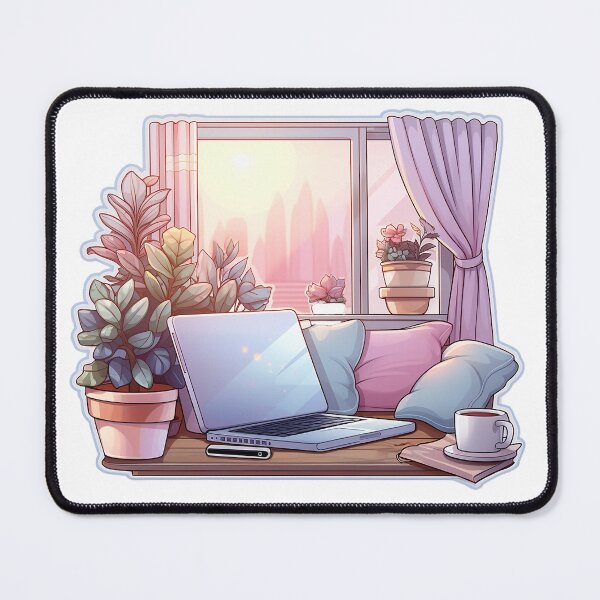 Item preview, Minimalistic Cozy Work From Home Sticker designed and sold by SamcroMike.