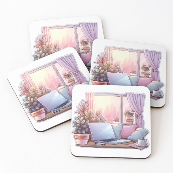 Item preview, Minimalistic Cozy Work From Home Sticker designed and sold by SamcroMike.
