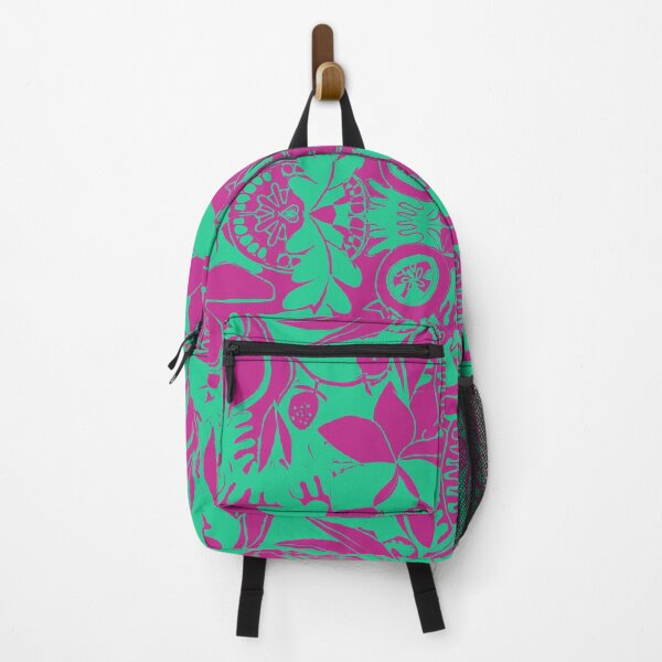 Item preview, Vintage block print - green and purple designed and sold by KEROMERO.