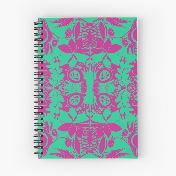 Item preview, Vintage block print - green and purple designed and sold by KEROMERO.