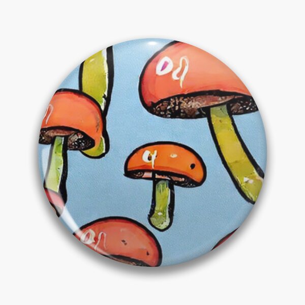 Item preview, Cartoon red capped mushrooms designed and sold by melridger.