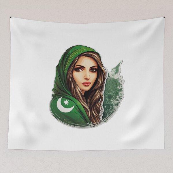 Item preview, Pakistani traditional woman  designed and sold by SmileshareShop.