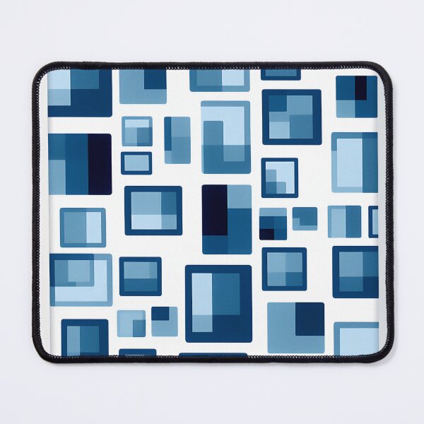 Item preview, A blue and white boxes pattern designed and sold by TogetherDshop.