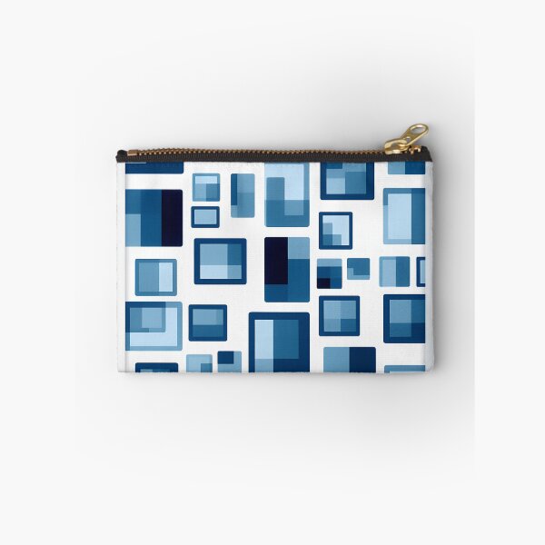 Item preview, A blue and white boxes pattern designed and sold by TogetherDshop.