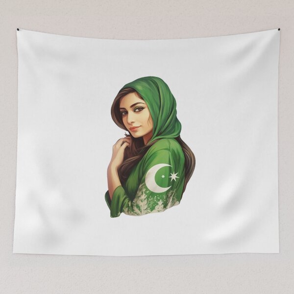 Item preview, Pakistani traditional woman designed and sold by SmileshareShop.