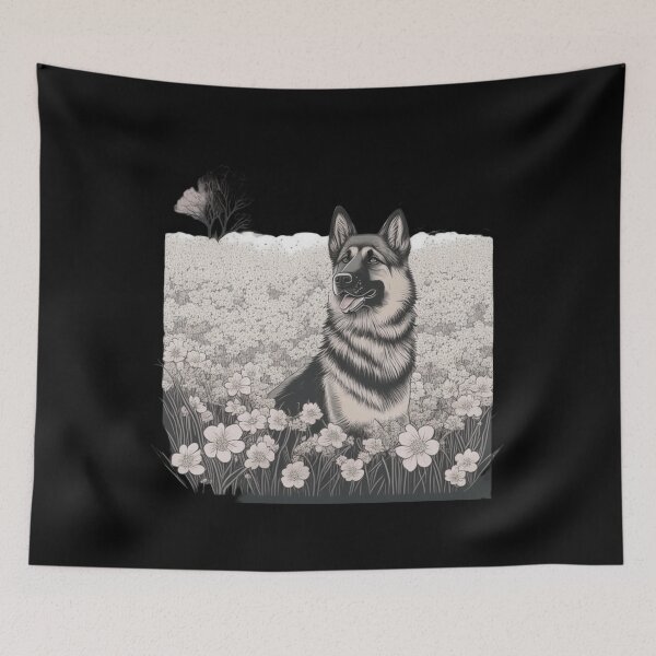 Item preview, Guardian of Love - German Shepherd Majesty designed and sold by Hadesiaq.