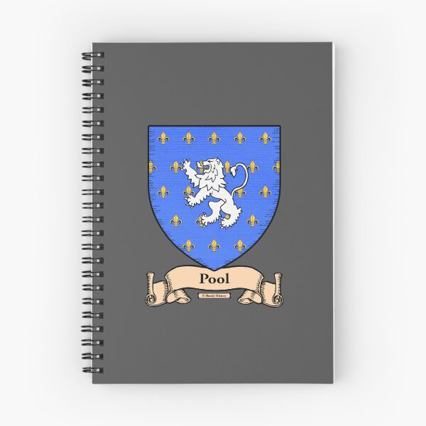 Item preview, POOL - Coat of Arms - Family Crest designed and sold by HandyHistory.