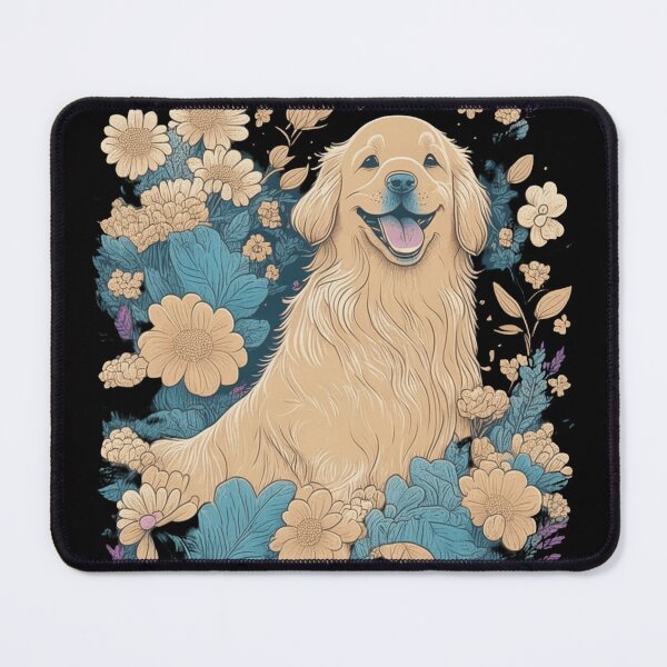 Item preview, Golden Hearts - Joyful Golden Retriever Delight designed and sold by Hadesiaq.