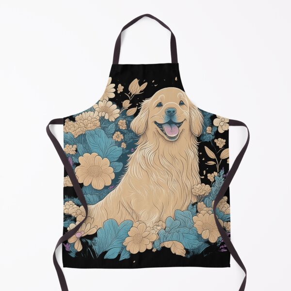 Item preview, Golden Hearts - Joyful Golden Retriever Delight designed and sold by Hadesiaq.