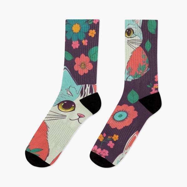 Item preview, Kitten's Chromatic Bliss: Whimsical Catmosphere designed and sold by LEVI SALVIAN JANITRA.