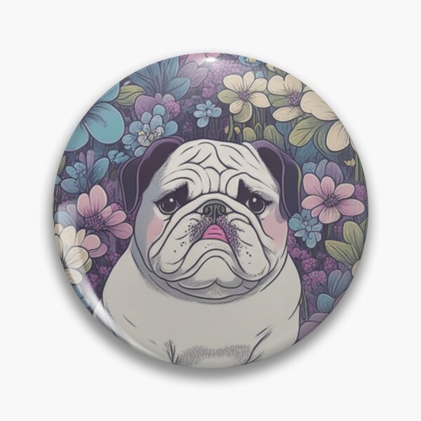 Item preview, Bulldog Boldness - Strong and Stubborn Charm designed and sold by Hadesiaq.