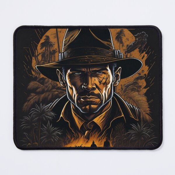 Item preview, The Adventures of Indiana Jones designed and sold by GalleryGlow Fantasy Art.