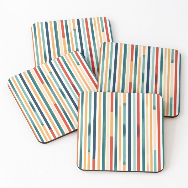 Item preview, A colorful stripes pattern designed and sold by TogetherDshop.