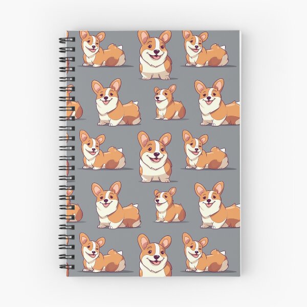 Item preview, Cute cartoon corgis, corgi pattern, adorable corgis, corgis  designed and sold by Agraphic_art ..