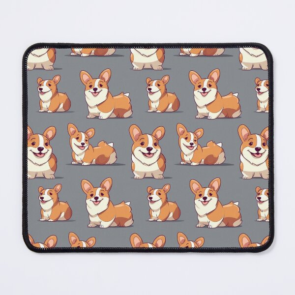 Item preview, Cute cartoon corgis, corgi pattern, adorable corgis, corgis  designed and sold by Agraphic_art ..