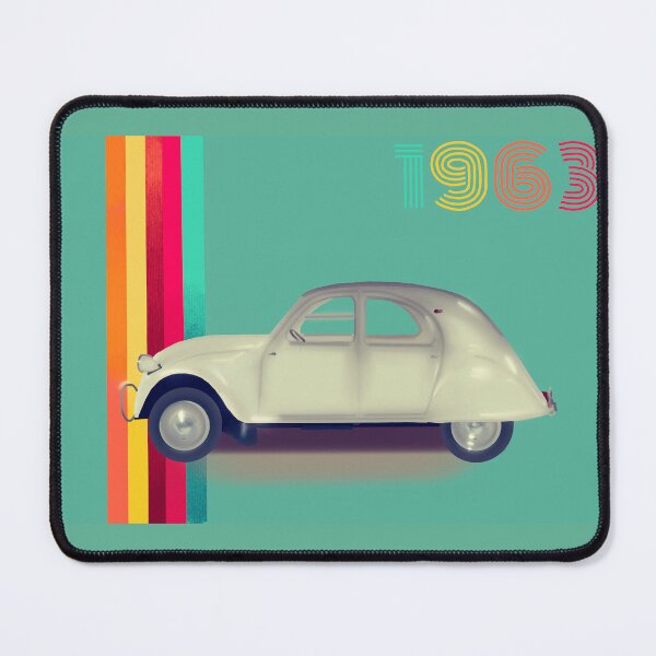 Item preview, 1963 Retro Car | art-with-ears designed and sold by art-with-ears by Suiff-y.