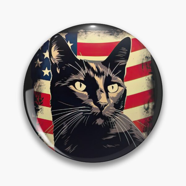 Item preview, "Proudly Feline: Cat Therian USA Flag Design Celebrating Cat Lovers and American Spirit"Enthusiasts" designed and sold by RvinJo8.