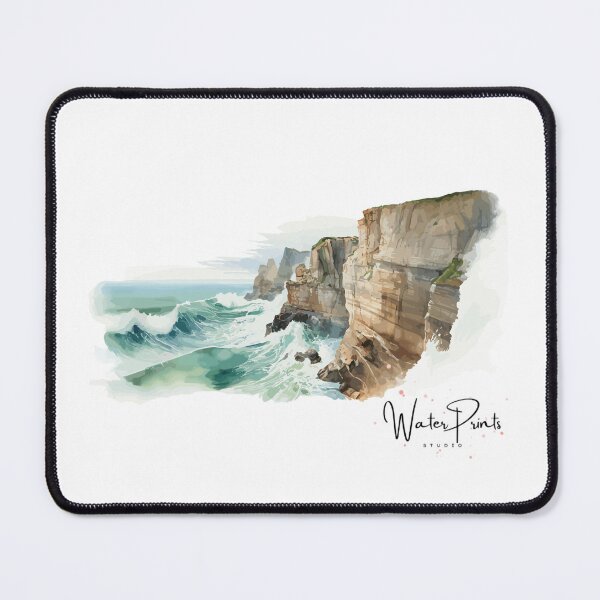 Item preview, sea cliff designed and sold by Waterprintscomp.