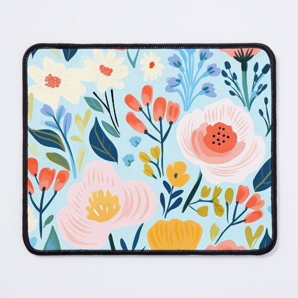 Item preview, boho design abstract oil painting flower 30 designed and sold by UnaWu533.