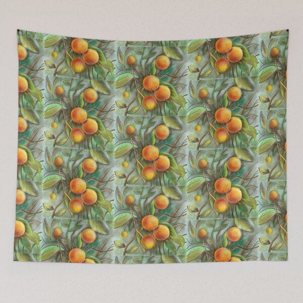 Item preview, orange tree designed and sold by bonjourmadame4.