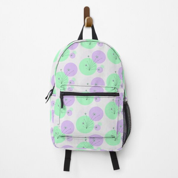Item preview, Flor Pasteles Verde Lila designed and sold by Reddish-Designs.