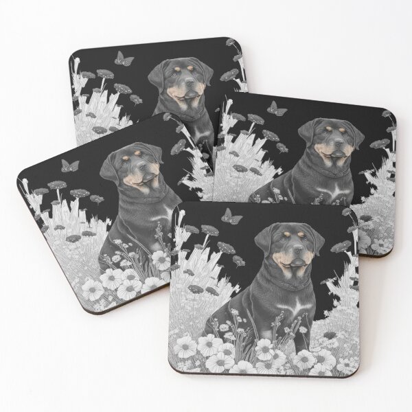 Item preview, Rottweiler Power - Fierce and Fearless Guardian designed and sold by Hadesiaq.