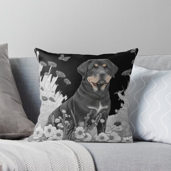 Item preview, Rottweiler Power - Fierce and Fearless Guardian designed and sold by Hadesiaq.