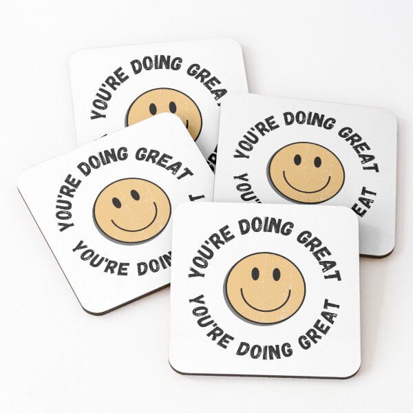 Item preview, You're Doing Great with Smiley Face ! designed and sold by Nicole Ayyin.