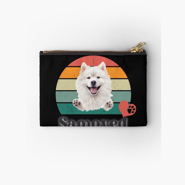 Item preview, Samoyed retro sunset, perfect for anyone that loves samoyed dogs designed and sold by Vindbult.