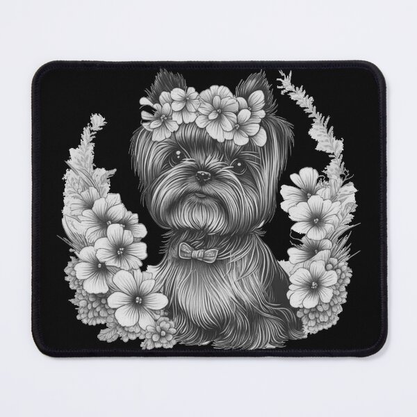 Item preview, Yorkie Delight - Tiny but Mighty Charm designed and sold by Hadesiaq.