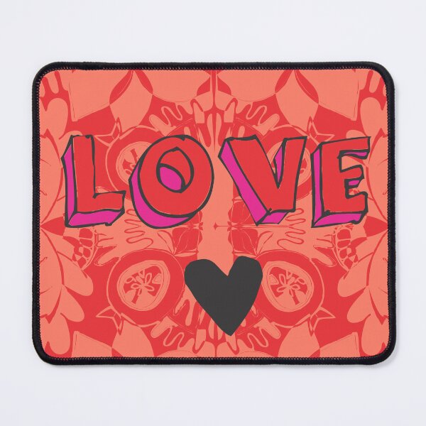 Item preview, Vintage block print - Tangerine red designed and sold by KEROMERO.