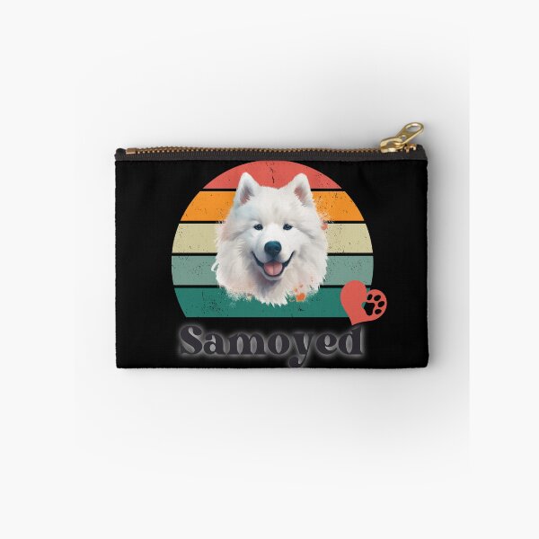 Item preview, Samoyed retro sunset, perfect for anyone that loves samoyed dogs designed and sold by Vindbult.