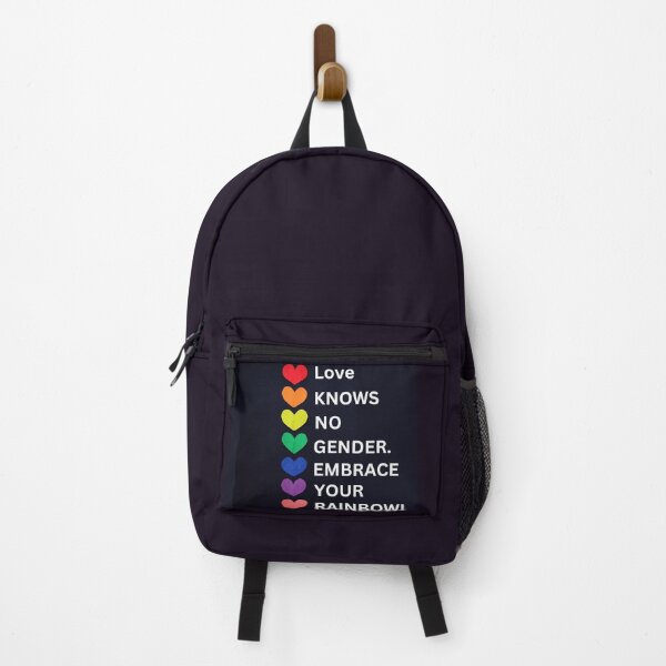 Item preview, Love knows no gender. Embrace your rainbow! designed and sold by BLOGGER-WRITER.