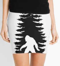 Hiding Bigfoot Mini Skirt