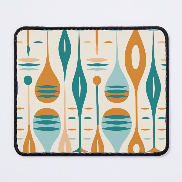 Item preview, The Lounger: a Mid-Century Modern, retro textile pattern by DecoTiler designed and sold by DecoTiler.
