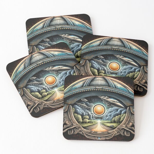 Item preview, UFO designed and sold by Stroka-AI-Art.