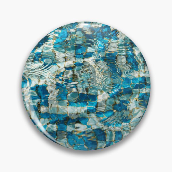 Item preview, Mesmerizing Abstract Fluidity in Turquoise Aquamarine and Sapphire designed and sold by Georgia Mizuleva.