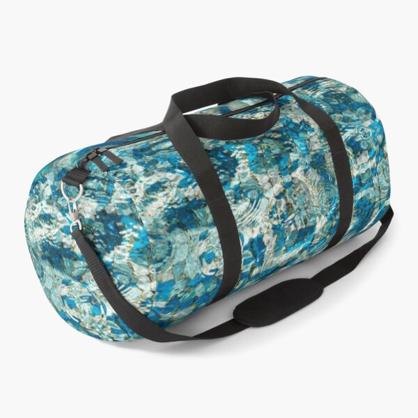 Item preview, Mesmerizing Abstract Fluidity in Turquoise Aquamarine and Sapphire designed and sold by Georgia Mizuleva.