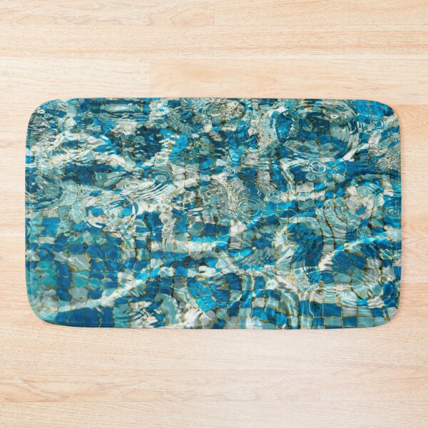Item preview, Mesmerizing Abstract Fluidity in Turquoise Aquamarine and Sapphire designed and sold by Georgia Mizuleva.
