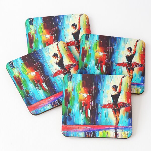 Item preview, Ballet De Pluie Colorée designed and sold by Fluid Artzworx.