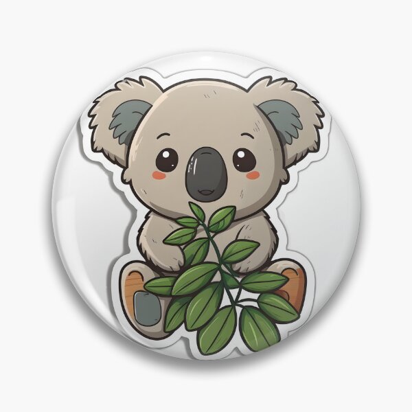 Aperçu de l'œuvre Ours Koala mignon Kawaii créée et vendue par PeteRascal.