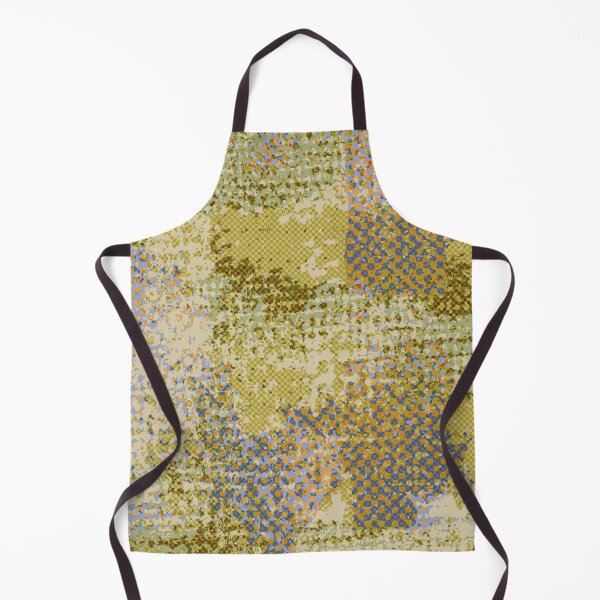 Item preview, Abstract dots yellow green designed and sold by Alessandro Remo Mazzoni Remotextiles.