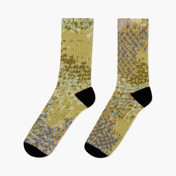 Item preview, Abstract dots yellow green designed and sold by Alessandro Remo Mazzoni Remotextiles.
