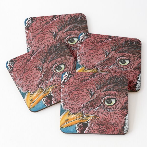 Item preview, Swirley Rooster Face designed and sold by Ty Meier.