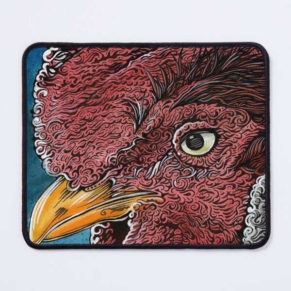 Item preview, Swirley Rooster Face designed and sold by Ty Meier.