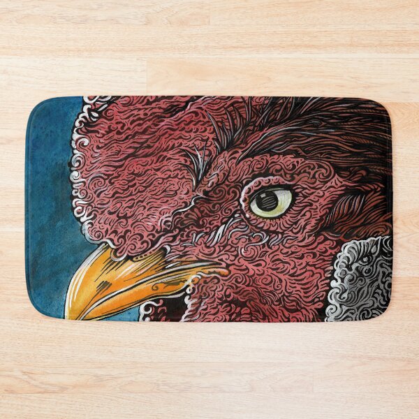 Item preview, Swirley Rooster Face designed and sold by Ty Meier.